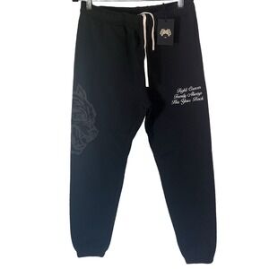 Darc Sport Always Have Your Back SHE Post Lounge Sweats Black Small DSFP003-119